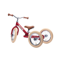 Tricycle Trybike : évolutif en draisienne - Rouge