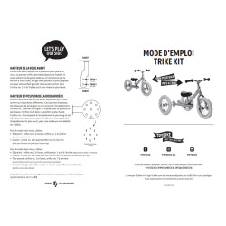 Tricycle Trybike : évolutif en draisienne - Vert