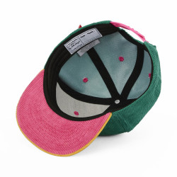 Casquette hiver enfant en velours - Hello Hossy - dessous