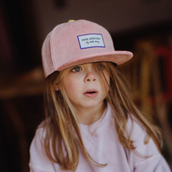 Casquette hiver enfant en velours -