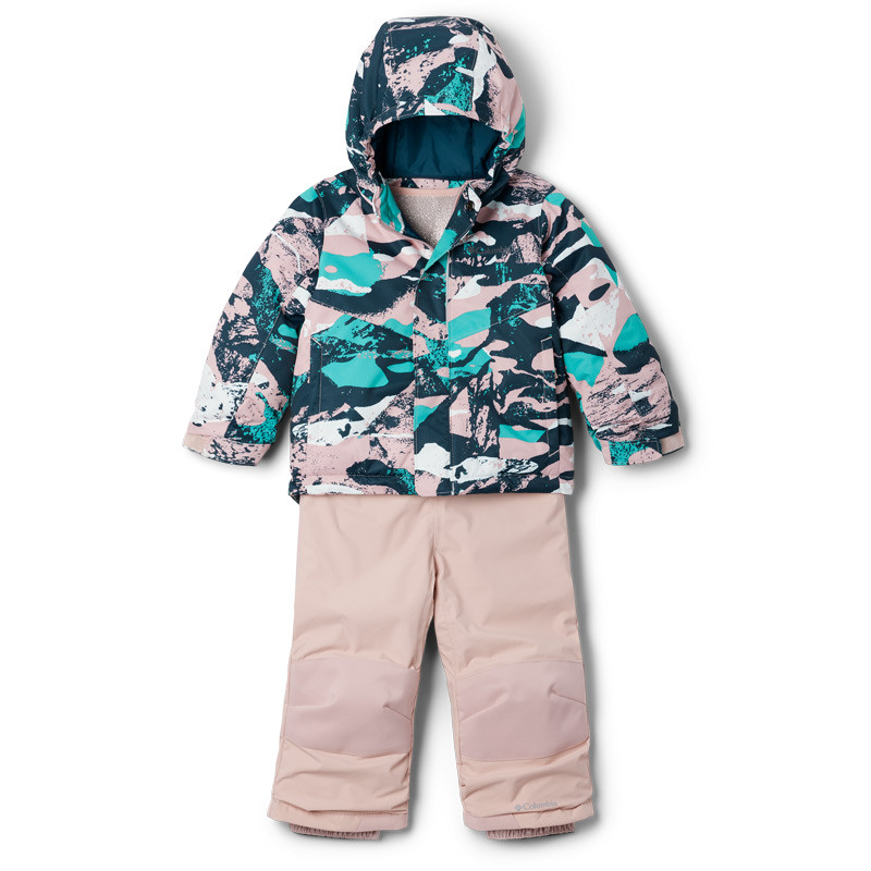 Ensemble neige enfant Columbia Buga - Dusty Pink