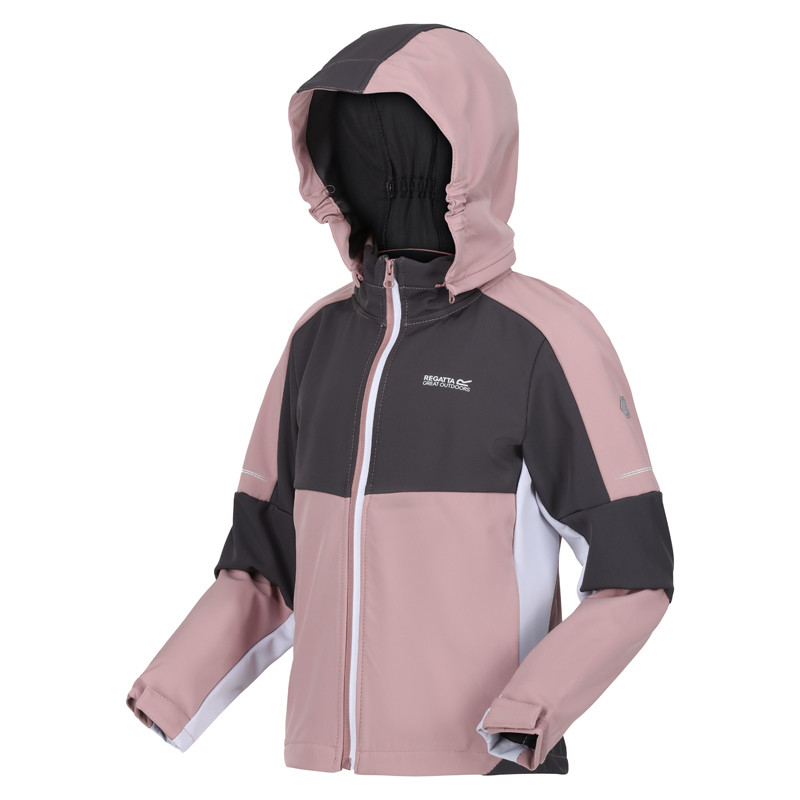 Veste softshell Acidity de Regatta - Dusky Rose Seal Grey