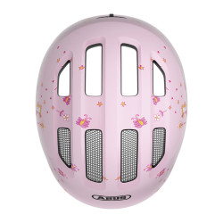 Casque vélo bébé - Abus Smiley 3.0 - Rose Princesse