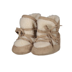 Chaussons fourrés bébé - Le Cigogne de Lily - Nova Mom