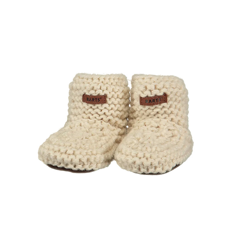 Chaussons bébé tricoté Yuma - Barts - Cream