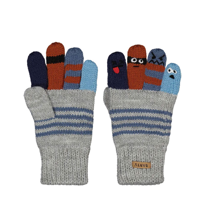 Gants enfant Puppeteer - Barts - Heather grey