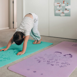 Tapis de Yoga enfant - Buki - Violet