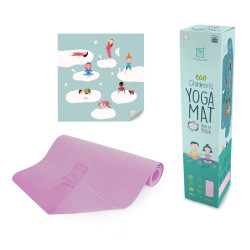 Tapis de Yoga enfant - Buki - Violet