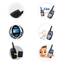 Talkie Walkie rechargeables Buki : le compagnon pour les aventures en  famille