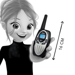 Buki - TW02 - Walkie talkie rechargeable : : Jeux et Jouets