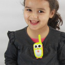 Talkie-walkie forme hibou pour enfant • Enfant World