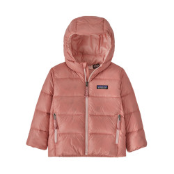 Doudoune enfant Baby Down Sweater Hoody de Patagonia - Sunfade Pink