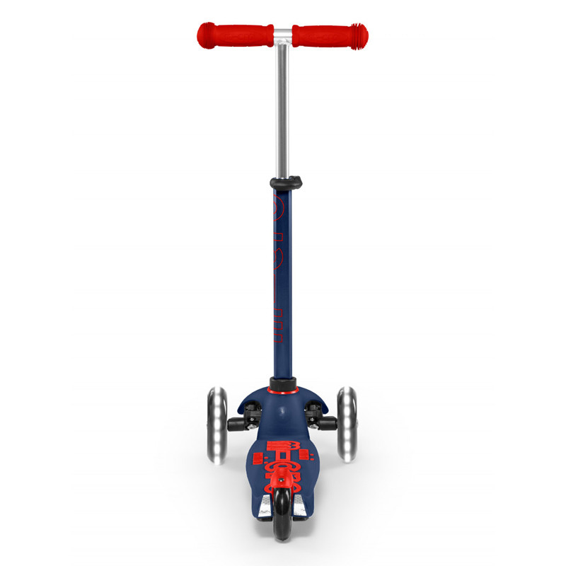 Micro® Maxi Deluxe Glow Trottinette LED 3 Roues Pour Garçons Et Filles Avec Lumières LED Direction Douce Avec Dureté Réglable Hauteur Réglable Très Légère 2,5 Kg