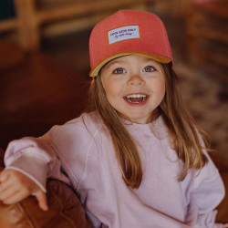 Casquette enfant Hello Hossy Feutrine Daim