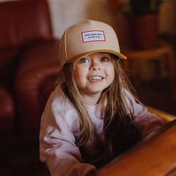 Casquette enfant Hello Hossy Feutrine Daim