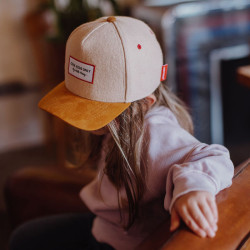 Casquette enfant Hello Hossy Feutrine Daim