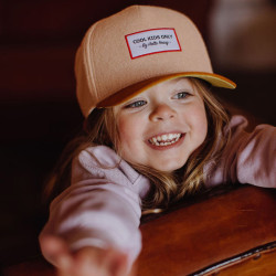 Casquette enfant Hello Hossy Feutrine Daim