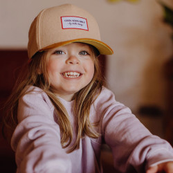 Casquette enfant Hello Hossy Feutrine Daim