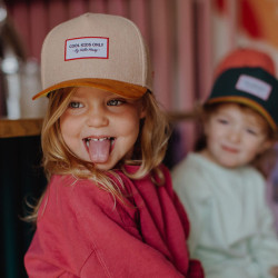 Casquette enfant Hello Hossy Feutrine Daim