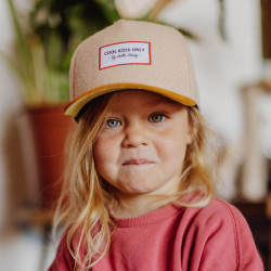 Casquette enfant Hello Hossy Feutrine Daim