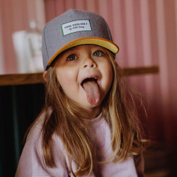 Casquette enfant Hello Hossy Feutrine Daim