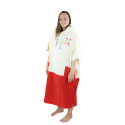 Poncho surf Adulte - All-in - Welcome Red