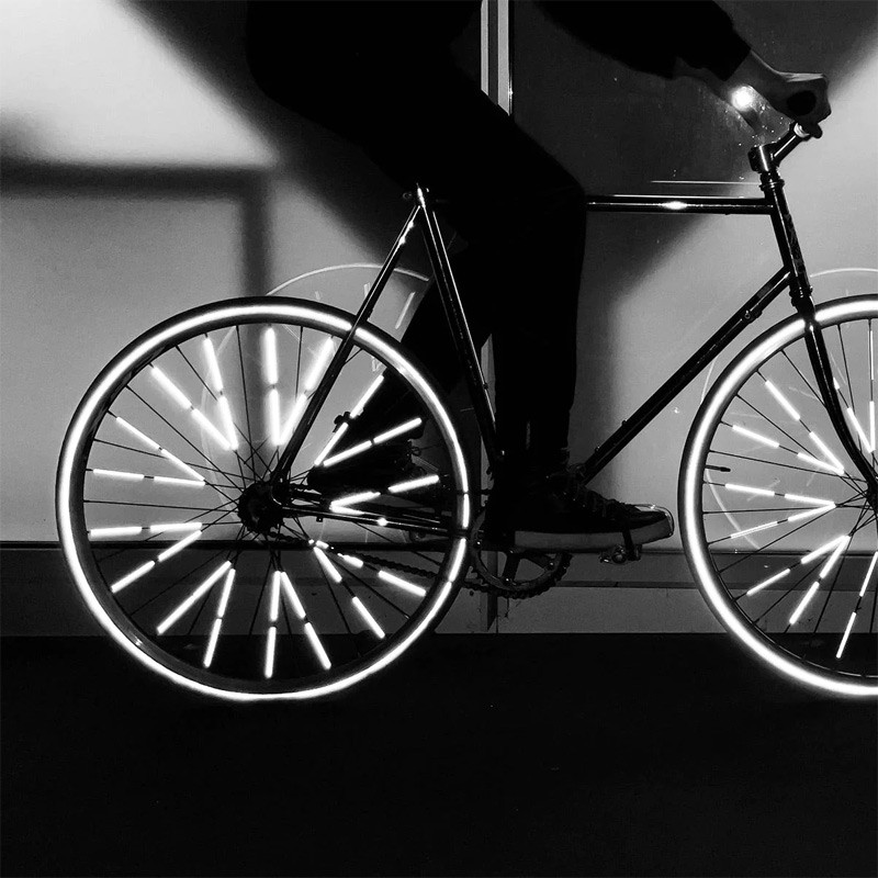 Réflecteur rayon vélo - Rainette