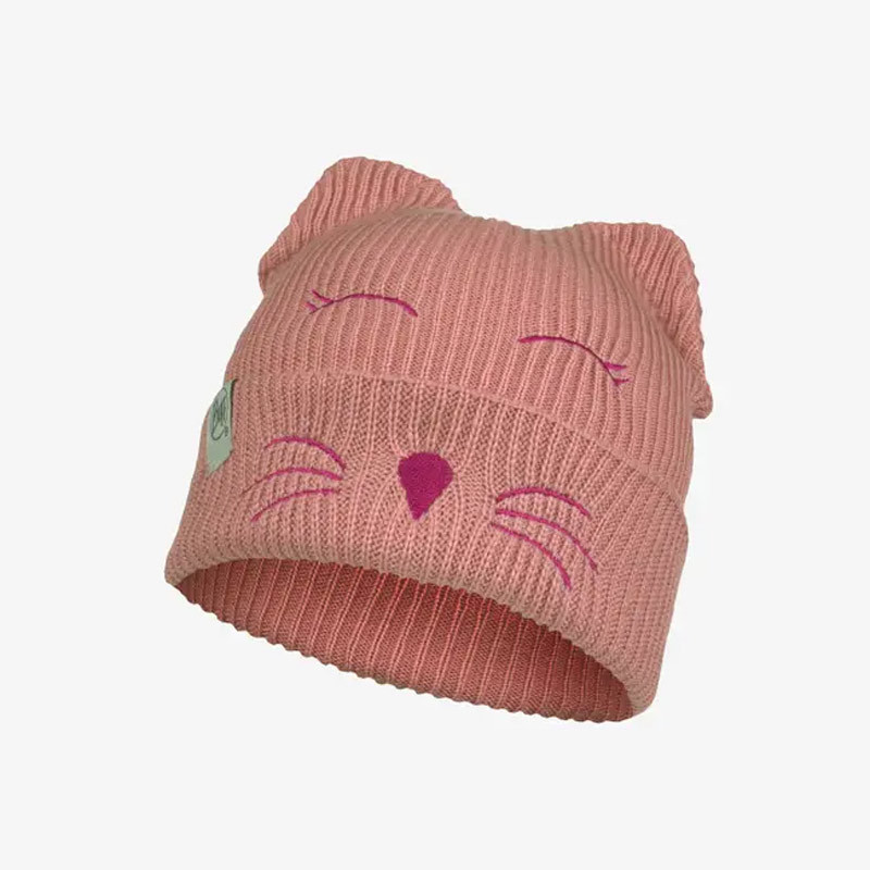 Bonnet doublé polaire - Buff - Funn Cat Sweet