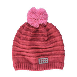 Bonnet laine enfant Lego - Aiden 712 - Rose