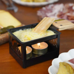 Appareil à raclette 1 ou 2 personnes à la bougie