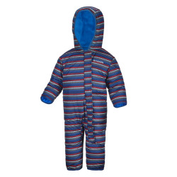 Combinaison bébé hiver en duvet Columbia Snuggly Bunny - Navy Blue Stripe