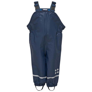 JinBei Pantalon de pluie pour enfants imperméable unisexe garçons filles pantalon de boue coupe-vent pantalon de pluie léger avec bretelles bretelles réglables respirant avec bandes réfléchissantes