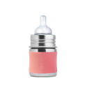 Biberon inox évolutif Pura - 150 ml - Rose