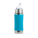 Biberon inox à bec évolutif - 325 ml - Pura - Aqua