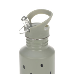 Gourde enfant inox 500ml - Lassig - Happy Prints