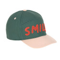 Casquette enfant coton bio - Little Gang - Lassig - Smile Vert