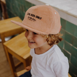 Casquette enfant velour Hello Hossy Mini