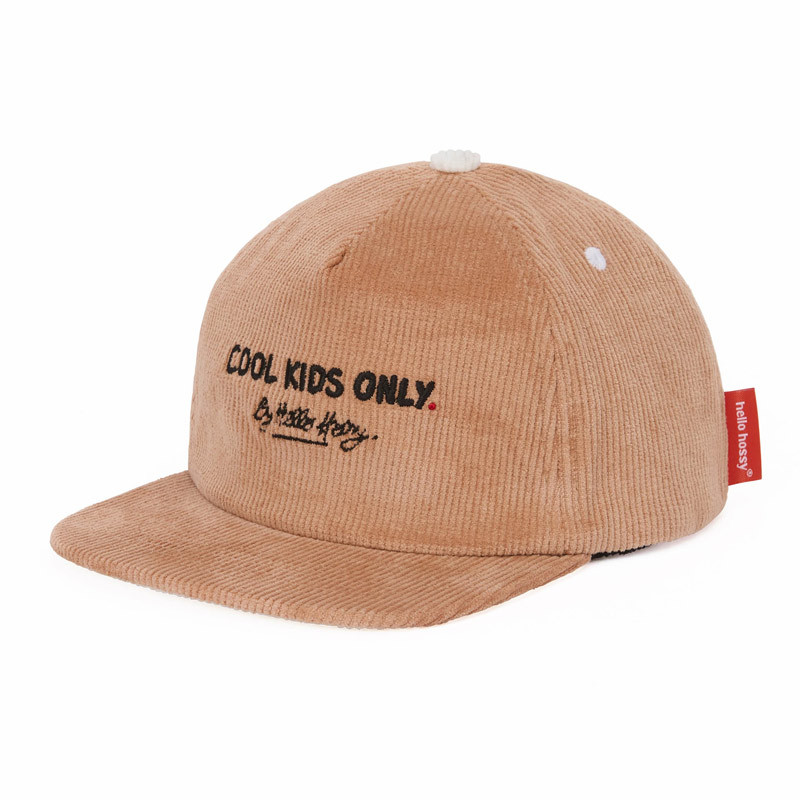 Casquette enfant velour Hello Hossy Mini