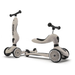 Trottinette 2 en 1 Highwaykick 1 - Scoot and Ride - Beige