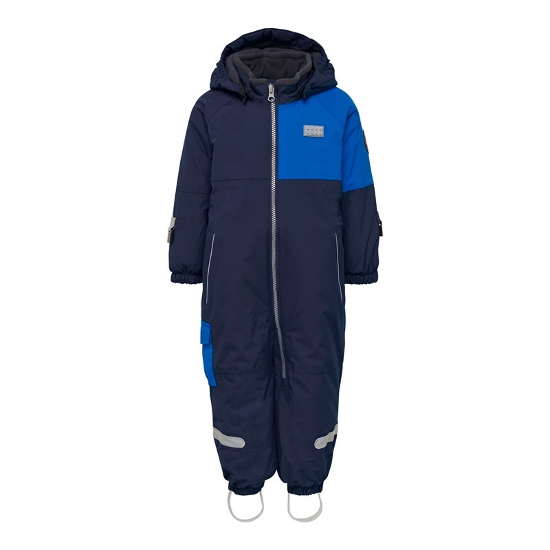 Combinaison bébé Lego Color Block - Bleu Marine