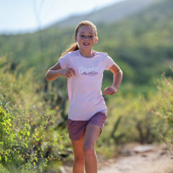 T-shirt respirant fille Columbia Mission Peak