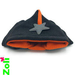 Capuchon enfant Anthracite / Orange