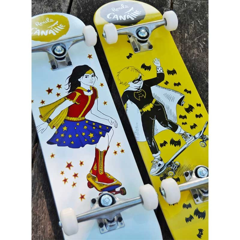 Skate enfant Roule Canaille A partir de ans Wondergirl