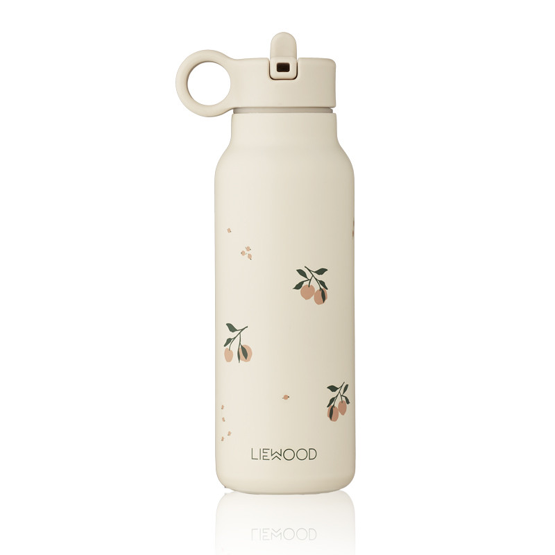 Gourde Liewood inox et isotherme Falk - 350ml - Peach / Sea shell mix