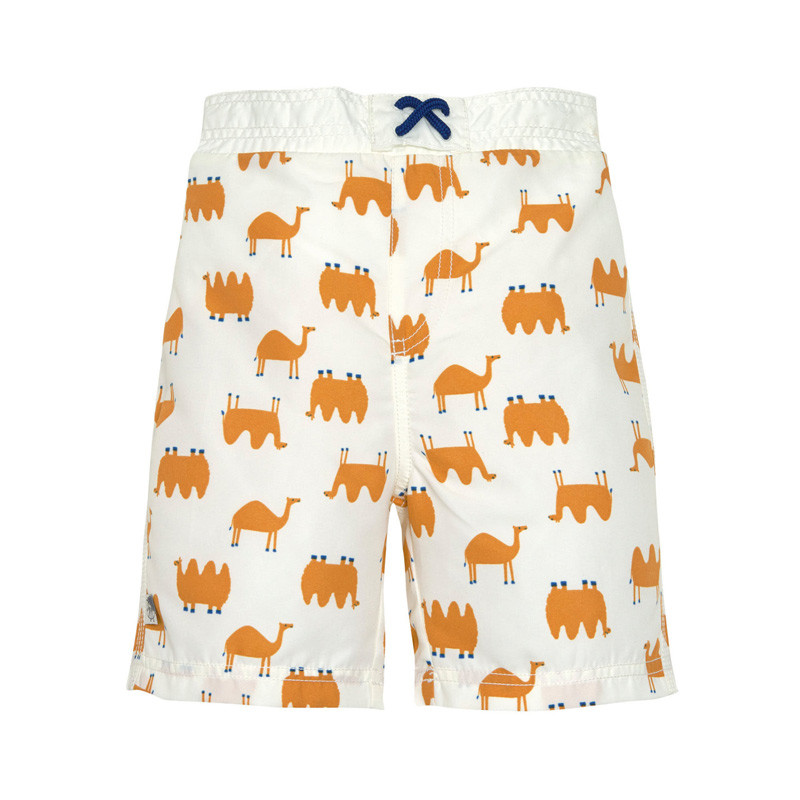 Short de bain enfant anti-UV - Lassig - Chameau nature