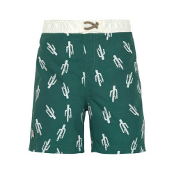 Short de bain enfant anti-UV - Lassig - Cactus vert