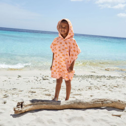 Poncho microfibres bébé - Lassig - Chameau
