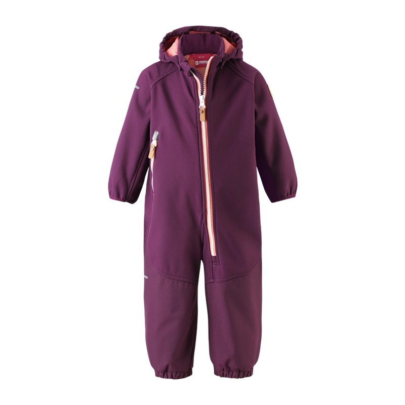 Combinaison pluie enfant et bébé avec capuche rose