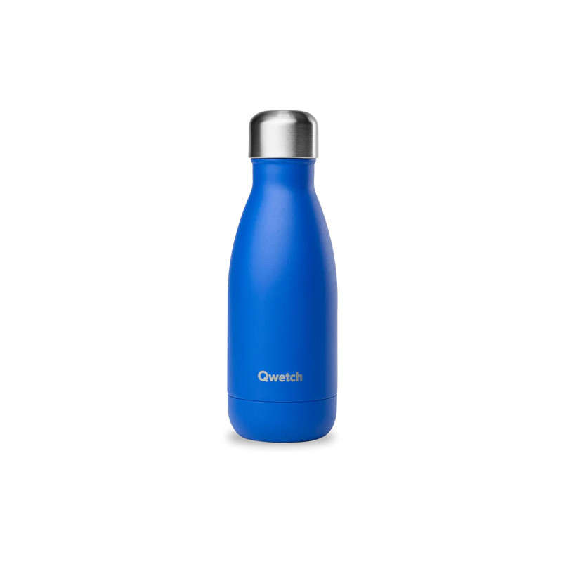 Gourde Qwetch inox isotherme - 260ml - Bleu Majorelle