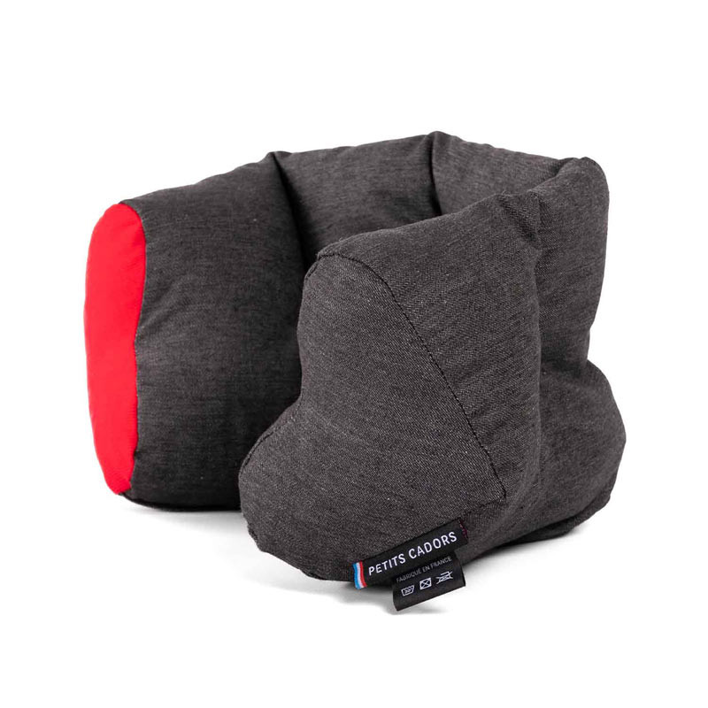 Oreiller De Voyage En Forme De H Pour Enfants - Coussin De Voiture Pour Dormir, Avec Poignées, Motifs Panda/lapin - Confort Et Soutien Du Cou - 4